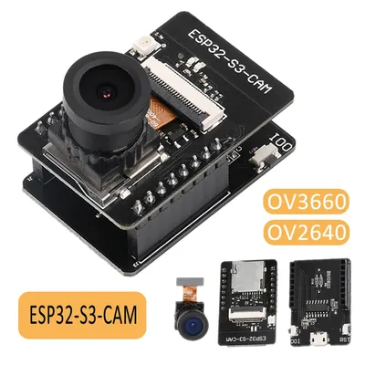 ESP32-S3-CAM wifi bluetooth entwicklung board micro usb onboard ESP32-S3-WROOM-1 n16r8 modul mit ov2640 ov3660 kamera