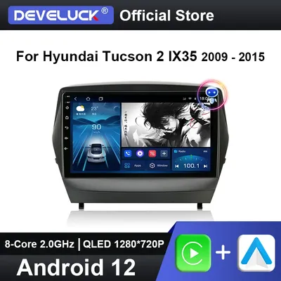 Android Autoradio für Hyundai Tucson 2 ix35 Multimedia Wireless Carplay Stereo DVD Head Unit