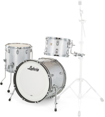 Ludwig Classic Maple Downbeat Silver