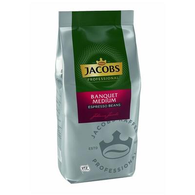 Espresso ganze Bohnen Banquet Medium 1kg braun, Jacobs