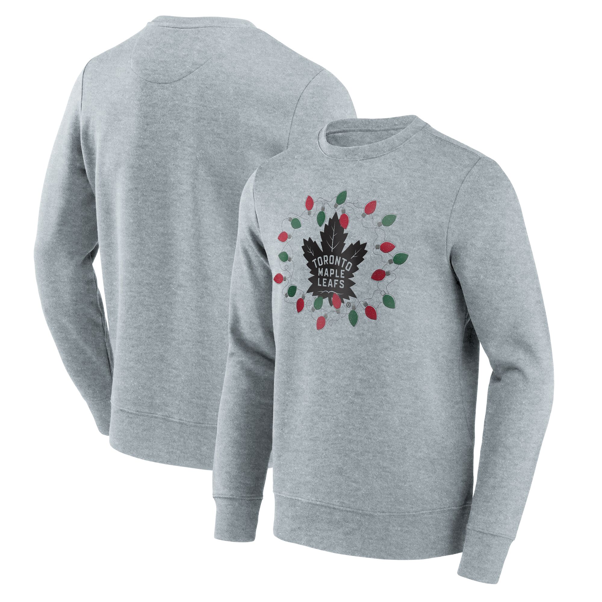 Toronto Maple Leafs Weihnachts-Sweatshirt mit Rundhalsausschnitt – Herren Image