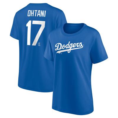 Los Angeles Dodgers Name & Nummer T-Shirt – Shohei Ohtani 17 – Damen Image