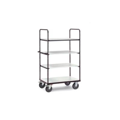 Fetra ESD-Etagenwagen, Tragl. 600kg, 4 Etage(n), Ladefl. LxB 1200x800mm, Holzböden Image