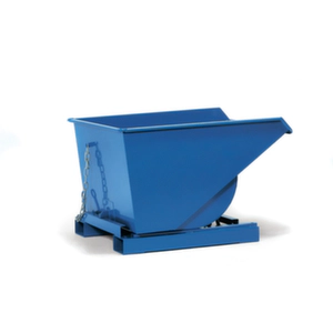 Fetra Kippbehälter, HxLxB 1127x1751x1222mm, 1, 2m³, Tragl. 2500kg, Einfahrtaschen, RAL5007 Image