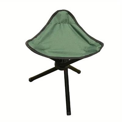 Outdoor Folding Triangular Stool Fishing Chairs Camping Multifunction Small Benches Foldable Stools Household Daily Storage