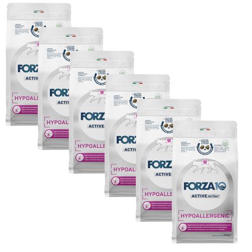 4,8kg12x 400g Forza10 Active Vet Diet Hypoallergenic Fish Katzenfutter trocken