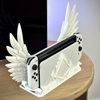 TEMU Detachable Stand, , Decor , For Switch Display And Storage, Accessories/ , Abs , , , Portable Stand