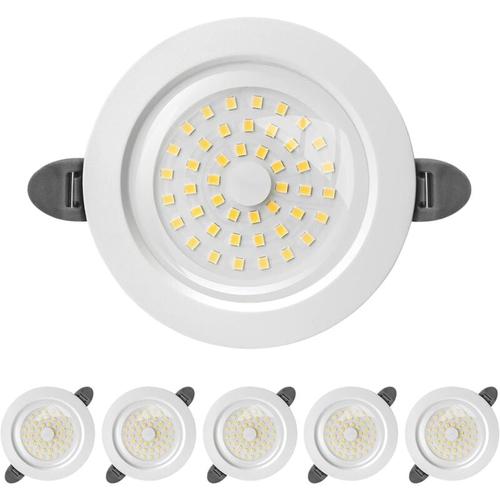 LED-Einbaustrahler, IP44 LED-Einbaustrahler für den Innenbereich, extra flacher Einbaustrahler 28