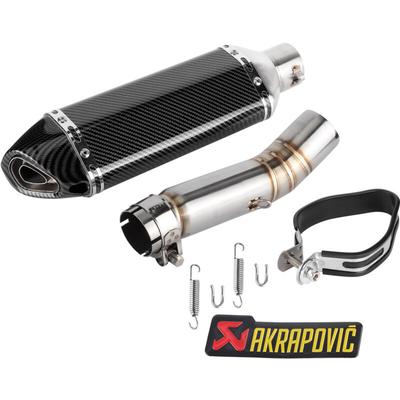 Jeffergarden - Auspuffanlage Slip-On Schalldämpfer mit db Killer + Mittelrohr passend für CBR500R Image