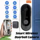 Campanello impermeabile WIFI senza fili Videocitofono HD Campanello per porta con telecamera Tuya Smart Home per protezione di sicurezza Visione notturna