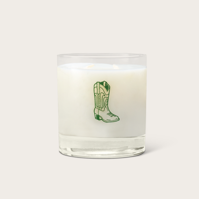 Tecovas Go West Ranger Station Candle, White