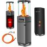 Radiant Heater Gas Patio Heater Gas Heater Gas Heater incl. copertura protettiva Outdoor Heater