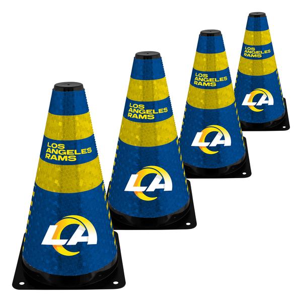 los-angeles-rams-four-piece-9"-zone-cone-set/