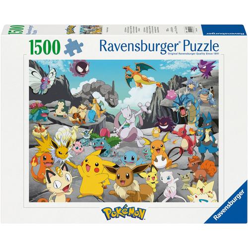 Puzzle RAVENSBURGER ""Pokémon Classics"" Puzzles bunt Kinder Made in Germany; FSC - schützt Wald weltweit