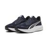 Laufschuh PUMA "Pounce Lite Laufschuhe Erwachsene", Gr. 40.5, blau (navy blau), Obermaterial: Textil, Synthetik; Futter: Textil; Innensohle: Textil; Laufsohle: Gummi, Schuhe