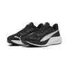 Laufschuh PUMA "Pounce Lite Laufschuhe Erwachsene", Gr. 47, schwarz-weiß (schwarz, weiß), Obermaterial: Textil, Synthetik; Futter: Textil; Innensohle: Textil; Laufsohle: Gummi, Schuhe