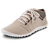 Barfußschuh LEGUANO "BEAT", Damen, Gr. 46, beige, Textil, sportlich, Schuhe, Freizeitschuh, Halbschuh, Schnürschuh für Maschinenwäsche geeignet