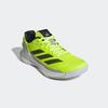 Tennisschuh ADIDAS PERFORMANCE "CRAZYQUICK PADEL-", Gr. 45, grün (lucid lemon, core schwarz, silber metallic), Textil, Synthetik, sportlich, Schuhe, besonders geeignet für Padel