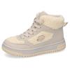 Sneaker DOCKERS BY GERLI, Kinder, Gr. 36, bunt (beige, multi), Nubuklederimitat, Textil, modisch, Schuhe, High Top Sneaker, Schnürboots mit DOCK-Tex