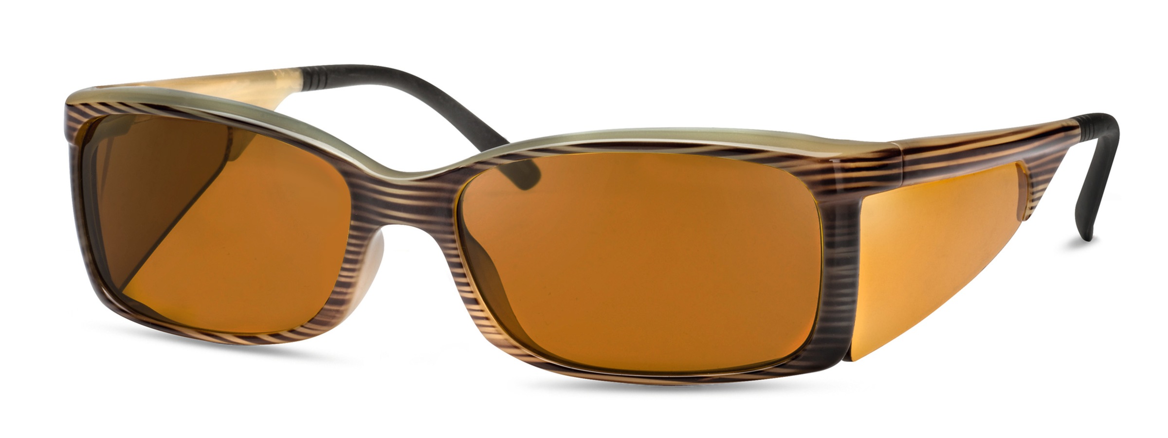 Sonnenbrille ESCHENBACH OPTIK "ambelis", Damen, orange (orange, braun), casual, Sonnenbrillen, Schutz vor Blaulicht und UV-Strahlung Image