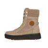 Winterboots ROMIKA, Damen, Gr. 39, beige, Lederimitat, Textil, casual, Schuhe, Plateau, Winterstiefelette, Schnürboots mit Warmfutter-Kragen
