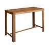 Table De Bar Bois D'acacia Solide 150 X 70 X 105 Cm