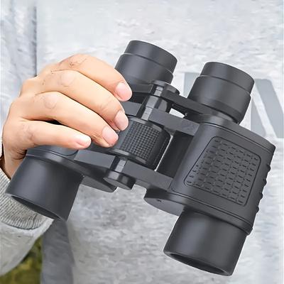 TEMU Portable Binoculars For Bird Watching, Hunting, Travel, & Concerts, Sports, Concerts, With Carrying Bag