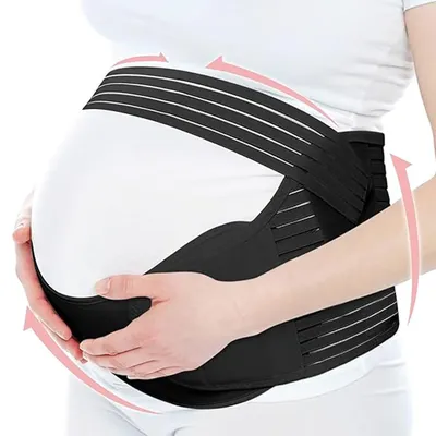 Pregnant Women Support Belly Band Back Clothes Belt Adjustable Waist Care Maternity Abdomen Brace