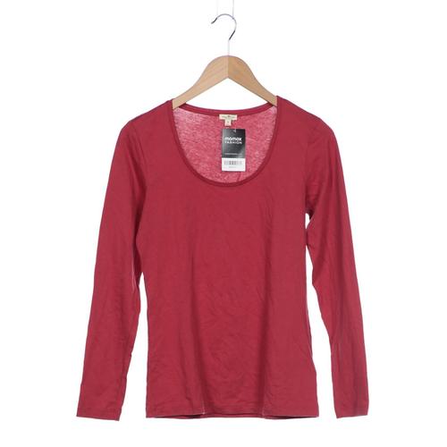 Grüne Erde Damen Langarmshirt, Gr. 36, rot, Baumwolle