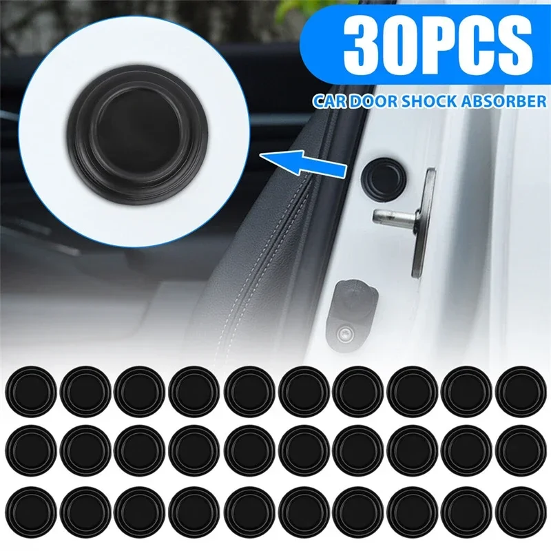Auto Tür Stoßdämpfer Pads Puffer Stoßstange Anti-kollision Schock Absorbieren Dichtung Für Auto Schalldämmung Klebe Aufkleber Image