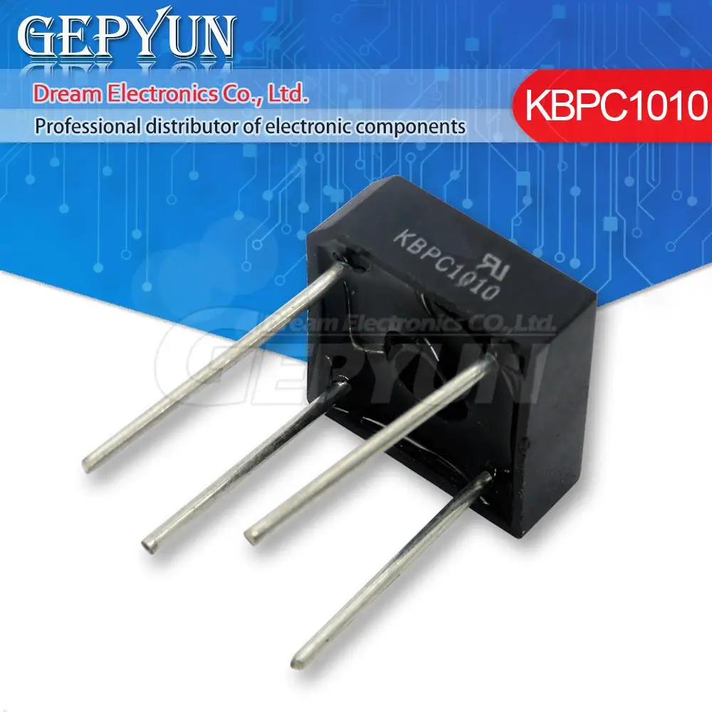 5 stücke versand kostenfrei kbpc1010 1000v 10a Dioden brücken gleich richter Image