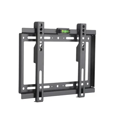 Universelle feste TV-Wandhalterung, fester Flachbildschirm, TV-Ständer, Halterrahmen für 14–32 Zoll Plasma-TV, HDTV, LCD-LED-Monitor