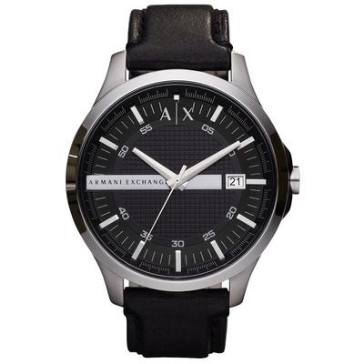 Armani Exchange Hampton Schwarz Herren Armbanduhr AX2101