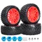 HobbyPark 12mm Hex RC 1/10 Buggy Wheels Tires Set Height 3.46