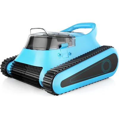 The automatic robotic pool cleaner climbs the wall for 150 minutes with 180W of powerful suction