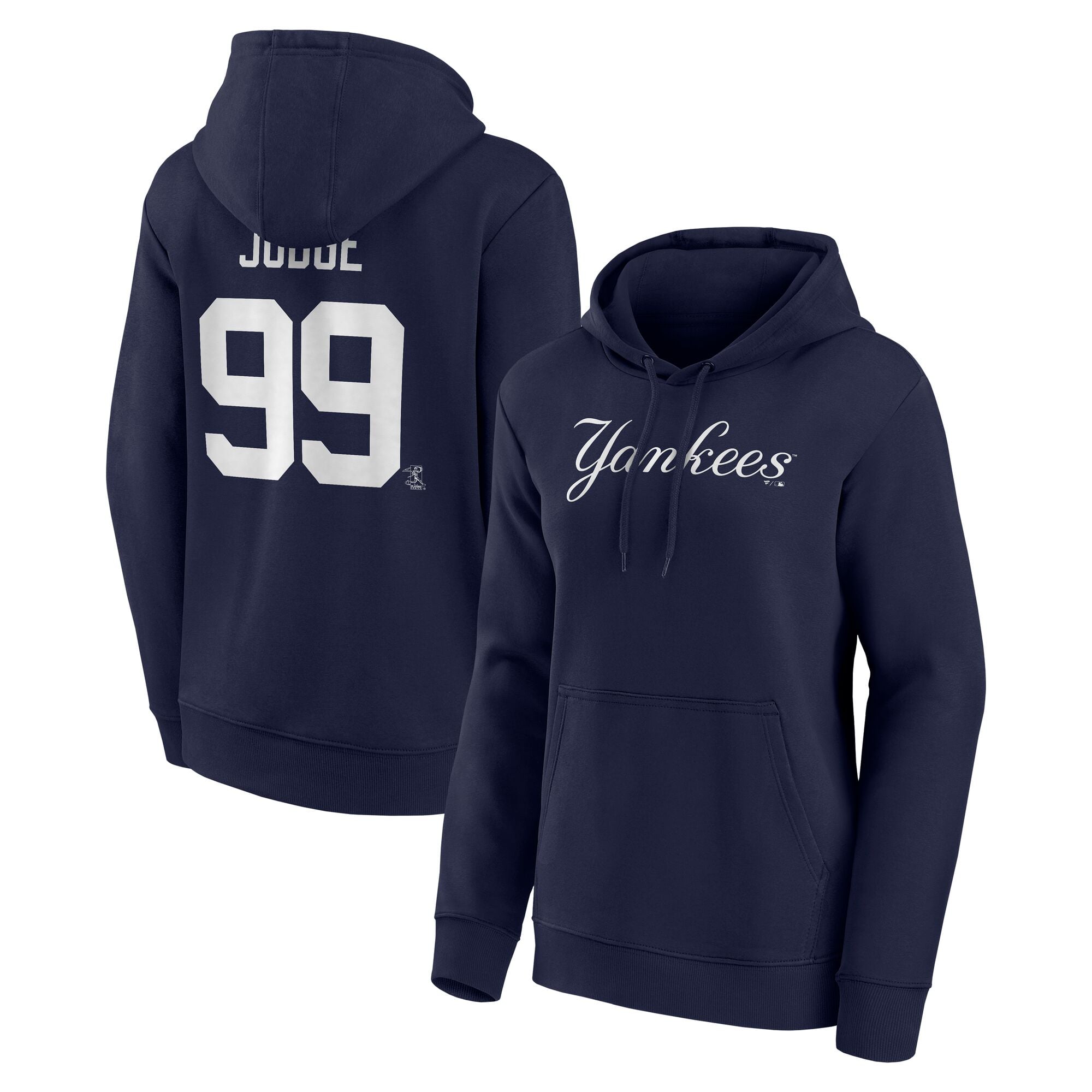 New York Yankees Name & Nummer Hoodie – Aaron Judge 99 – Damen