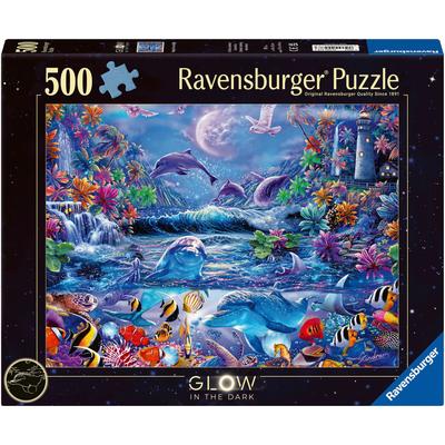 Puzzle RAVENSBURGER "Glow in the Dark, Im Zauber des Mondlichts" Puzzles bunt Kinder Made in Germany; FSC - schützt Wald weltweit