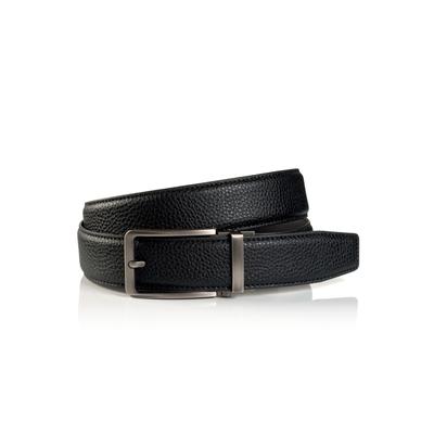 Ledergürtel MONTI, Damen, Gr. 125, schwarz, Obermaterial: 100% Rindsleder, Gürtel, 3,5 cm breit, Klassisch-Business, Automatikschließe - Passt immer Image