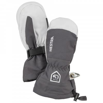 Hestra - Kid's Army Leather Heli Ski Mitt - Handschuhe Gr 3 grau Image