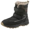 Winterstiefel BISGAARD "bisgaard eddie tex", Kinder, Gr. 34, schwarz, Textil, Leder, sportlich, Schuhe, Snowboots, Klettstiefel, Outdoor Schuh mit TEX-Membrane