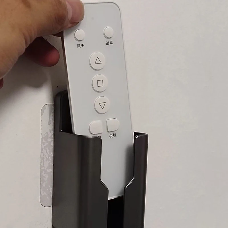 Universal Fernbedienung Halter Telefon Lade Halterung Klimaanlage Fernbedienung Halterung Wand Regal Halterung Ständer Image
