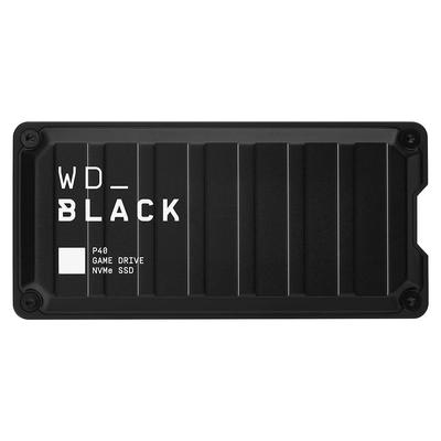 WD BLACK externe Gaming-SSD "WD_BLACK P40 Game Drive SSD", schwarz, 1 TB, Festplatten, RGB mit 2 Zonen