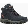 Wanderschuh MERRELL "ACCENTOR 3 SPORT MID GORETEX", Gr. 42, orange (schwarz, orange), Synthetik, Textil, sportlich, Schuhe, wasserdicht