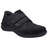 Klettschuh JOSEF SEIBEL "New Anvers 85", Herren, Gr. 39, schwarz, Leder, klassisch, Schuhe, Freizeitschuh, Halbschuh, Komfortschuh, Klettverschlüsse, Weite K