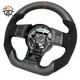 Volante in vera fibra di carbonio di ricambio con pelle perforata per Nissan 350Z