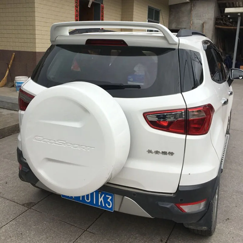 Car Styling Per Ford EcoSport 2013 2014 2015 2016 Plastica ABS Non Verniciato Primer Colore Modificato Ala Baule Posteriore Spoiler