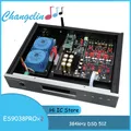 Doppio decodificatore ES9038Pro Decodificatore coassiale ottico DAC senza perdita 384kHz DSD 512 Supporto Aggiungi Bluetooth 5.0 USB con display OLED