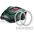 Robot Rasaerba Ruota di trazione Falciatura 170mm Ruota di trazione Assist Ruote Chiodi antiscivolo per Bosch Indego XS 300 400 350 M700