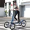 Cyclette pieghevole CHRT Swing cyclette ellittica in bicicletta rotante per esercizi di Fitness