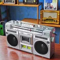 Portatile Vintage Retro USB AM/FM/SW Multiband Radio Stereo Senza Fili Bluetooth Boombox Mp3 Audio Cassette Lettore di Nastro Registratore TF